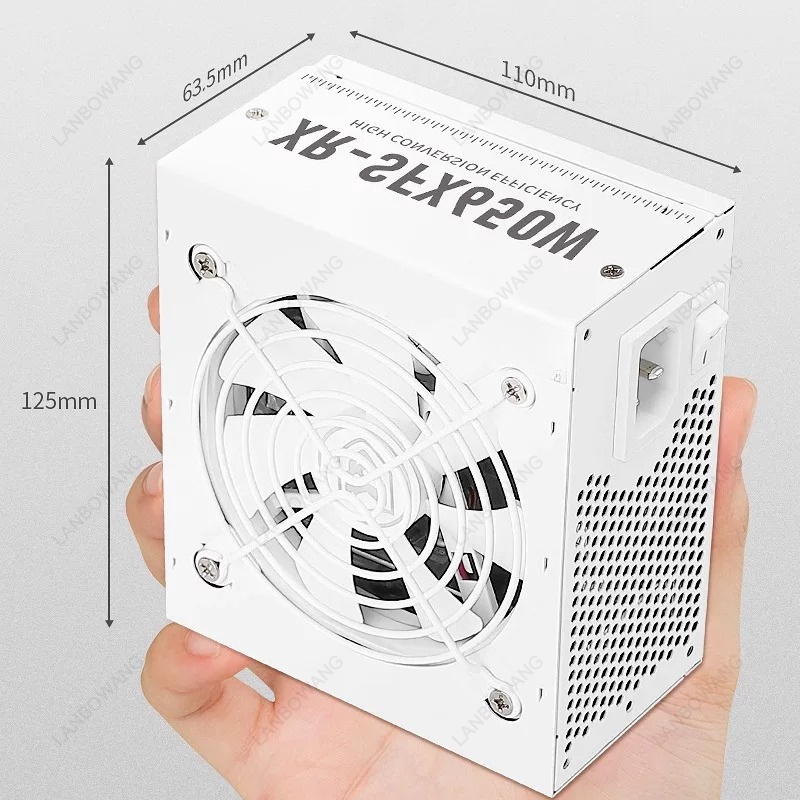 White SFX Fully Modular PSU 55 - 750W Sfx Fully Modular Power Supply ulasan dan harga
